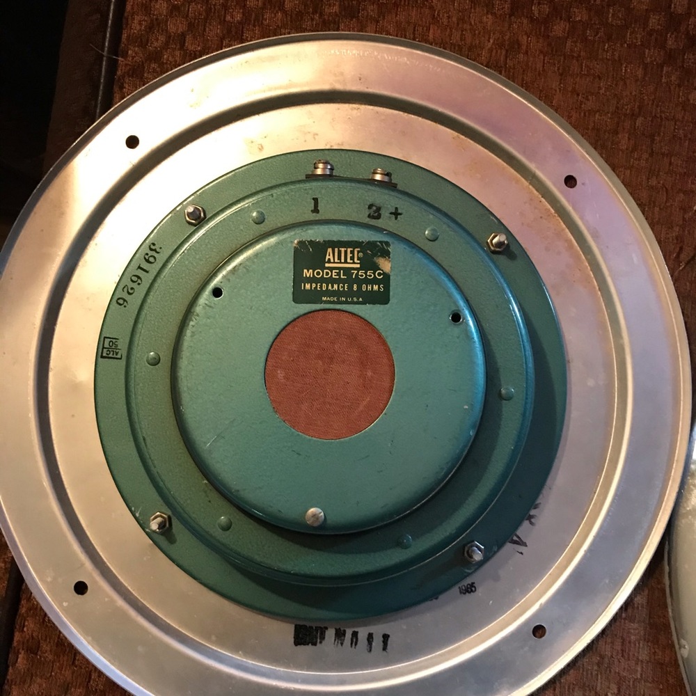 Vintage Altec 755c speaker